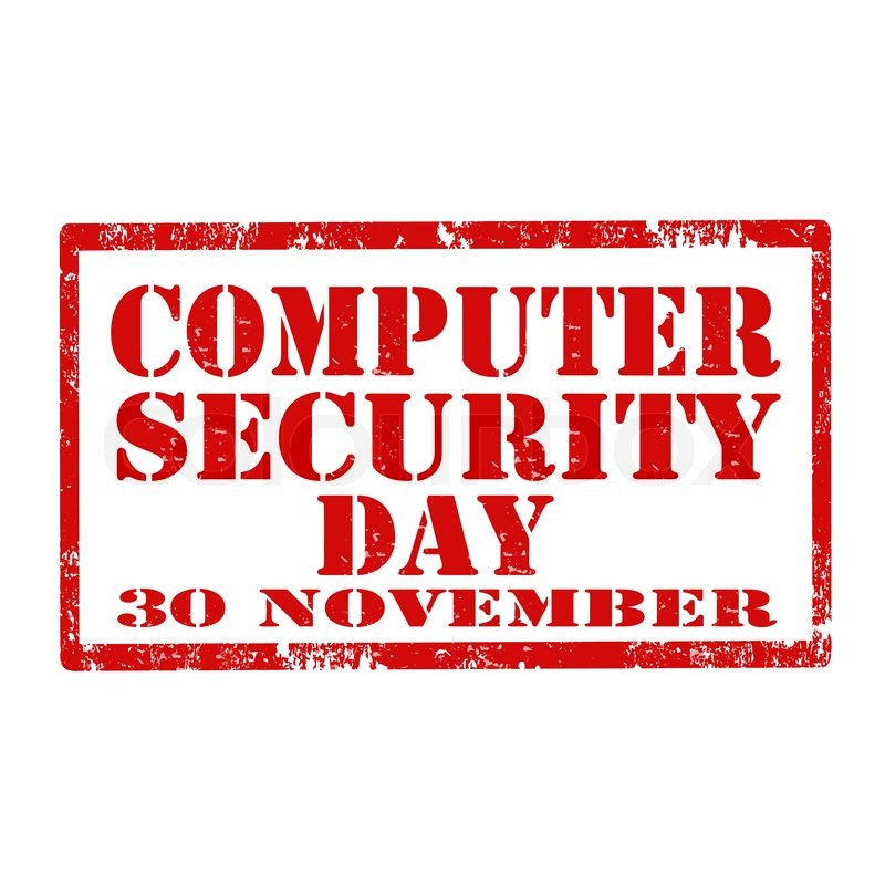 Welcome to Computer Security Day!
