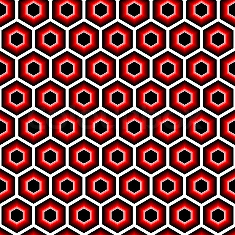 Design Seamless Hexagon Geometric Stock Vector Colourbox