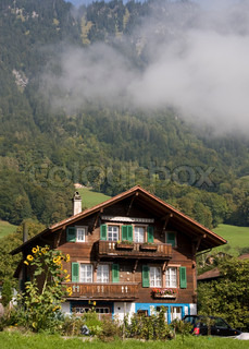 Swiss Mountain House traditional swiss mountain house | stock photo | colourbox Swiss Mountain House traditional swiss mountain house | stock photo | colourbox